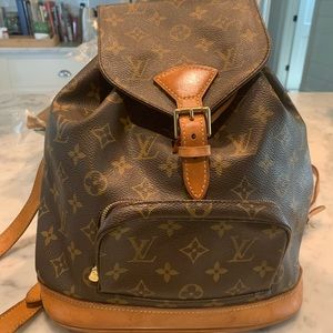 Louis Vuitton Backpack Montsouris Monogram